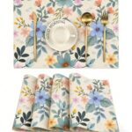 Placemats Heat-resistant Western dinner placemat