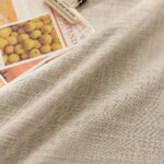 Tablecloths White and Gray Conference Tablecloth