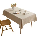 Tablecloths White and Gray Conference Tablecloth