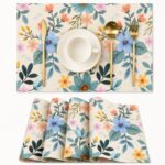 Placemats Heat-resistant Western dinner placemat