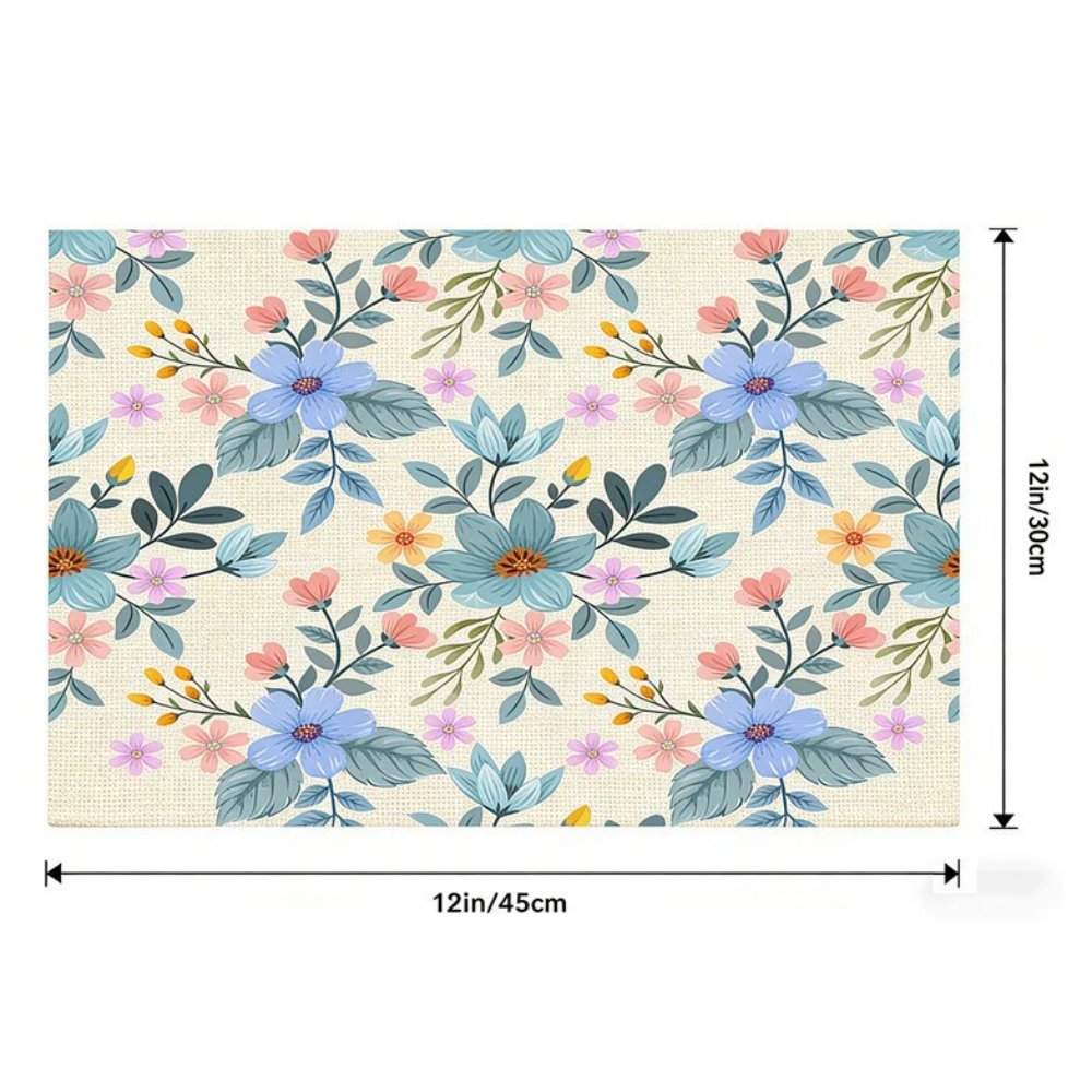 Placemats Heat-resistant Western dinner placemat