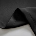 Curtains Solid Color Blackout Rod Pocket Curtain