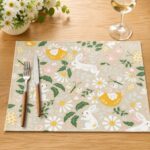 Placemats Heat-resistant Western dinner placemat