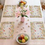 Placemats Heat-resistant linen placemat