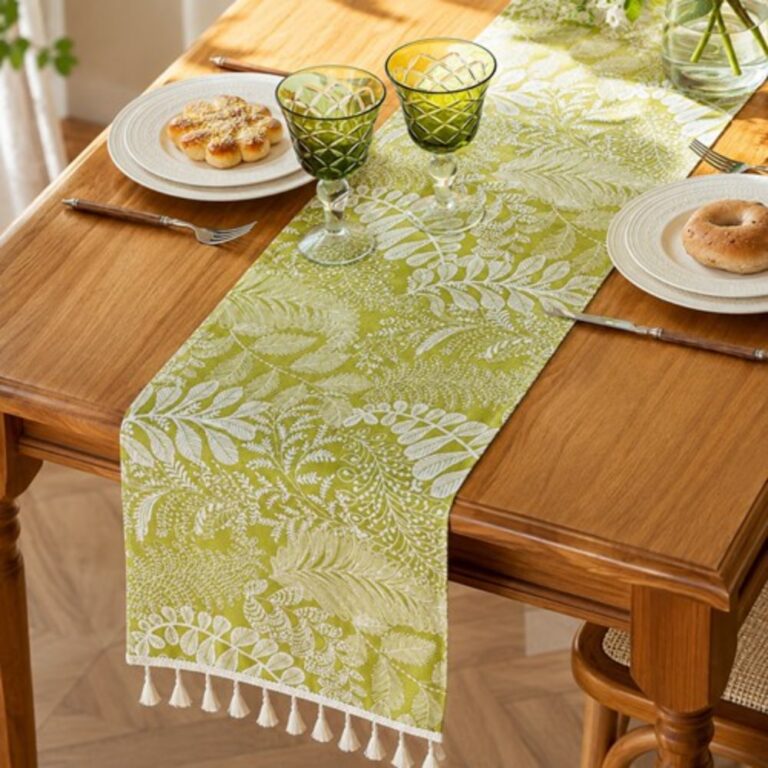 Table Runners Fresh Style Faux Cotton Linen Table Cover