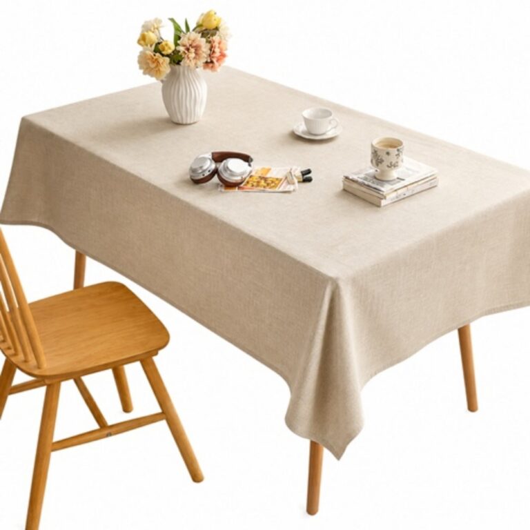 Tablecloths White and Gray Conference Tablecloth