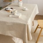Tablecloths White and Gray Conference Tablecloth