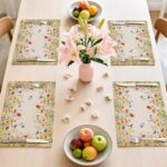 Placemats Heat-resistant linen placemat