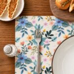 Placemats Heat-resistant Western dinner placemat