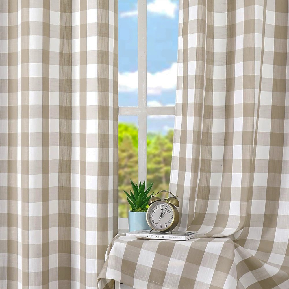 Curtains Semi-sheer curtains