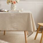 Tablecloths White and Gray Conference Tablecloth